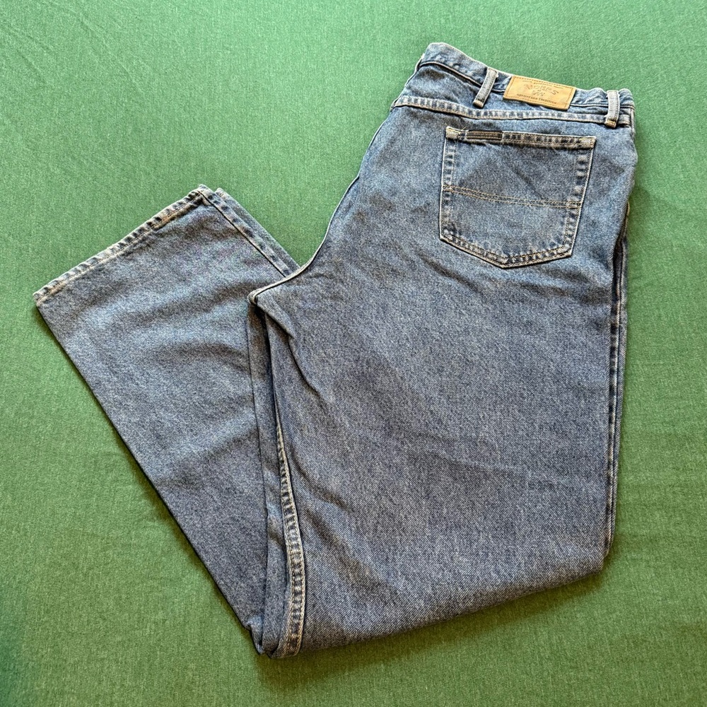 Riders by Lee Light Blue 42x32 Men’s Straight Jeans